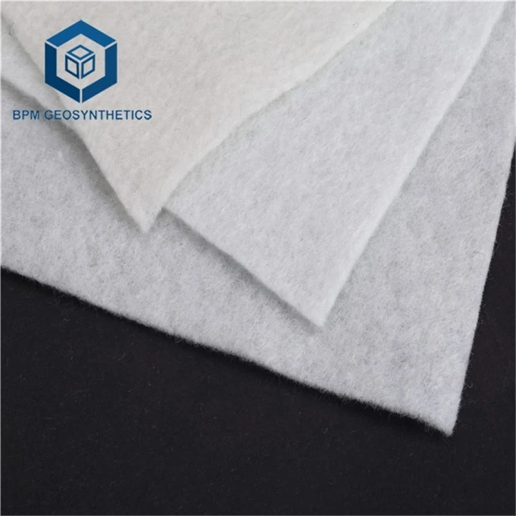 Polyester Staple Needle Punched Geotextile Tsieina Gwneuthurwr